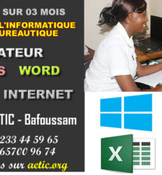 Formation bureautique, secrétariat bureautique, Word, Excel, Internet