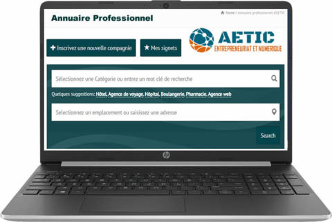 Annuaire professionnel des entreprise AETIC