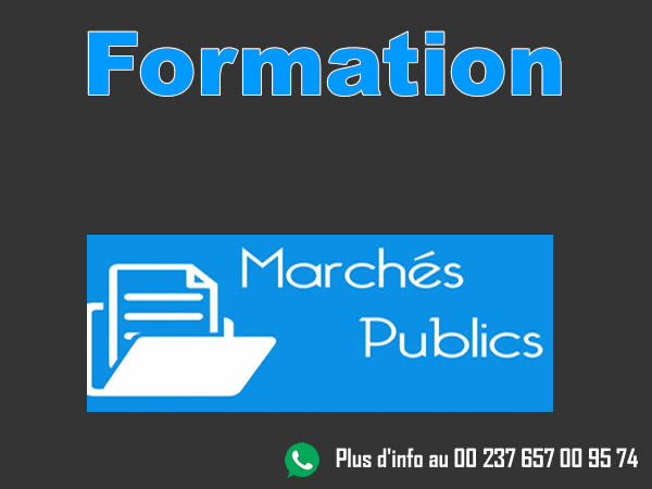 Structure de formation pratique en ligne en marchés publics